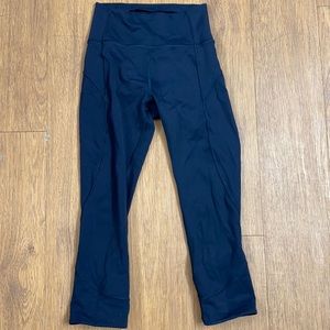 Dark blue lululemon leggings